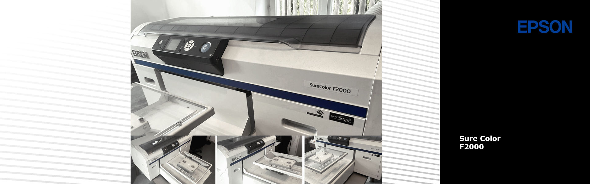 Textildrucker Epson F2000 bei Kortschak Werbeagentur